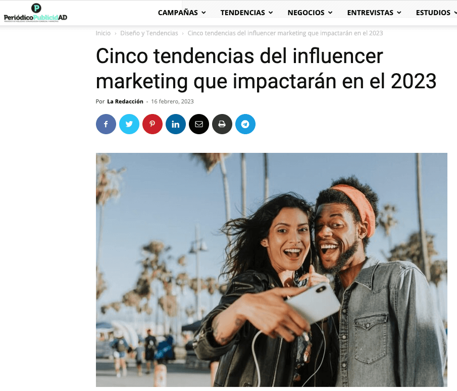Cinco tendencias del influencer marketing que impactarán en el 2023 3